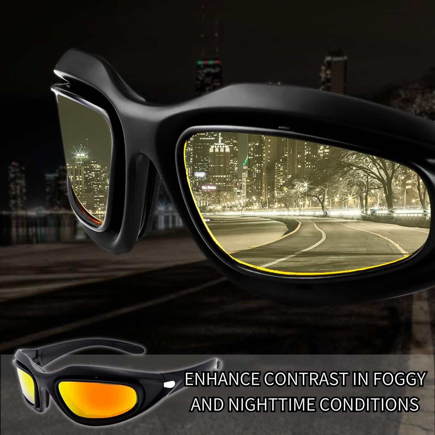 đ„LAST DAY Promotion 49% OFFđ„Polarized Motorcycle Sunglasses