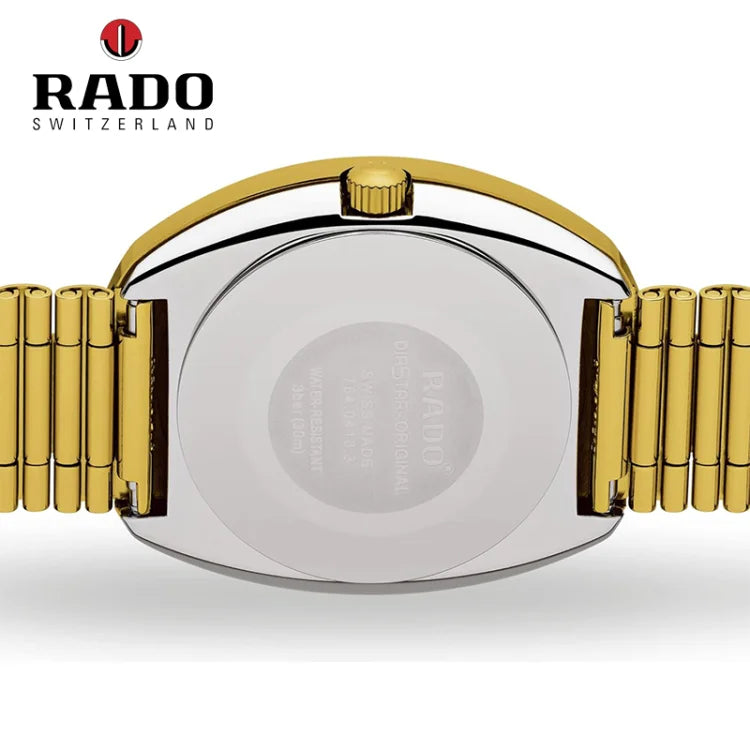 š„LAST DAY Promotion 40% OFFš„ćRADOćClassic gold watch Original Italian classic Tibetan steel watch with 18K gold dial
