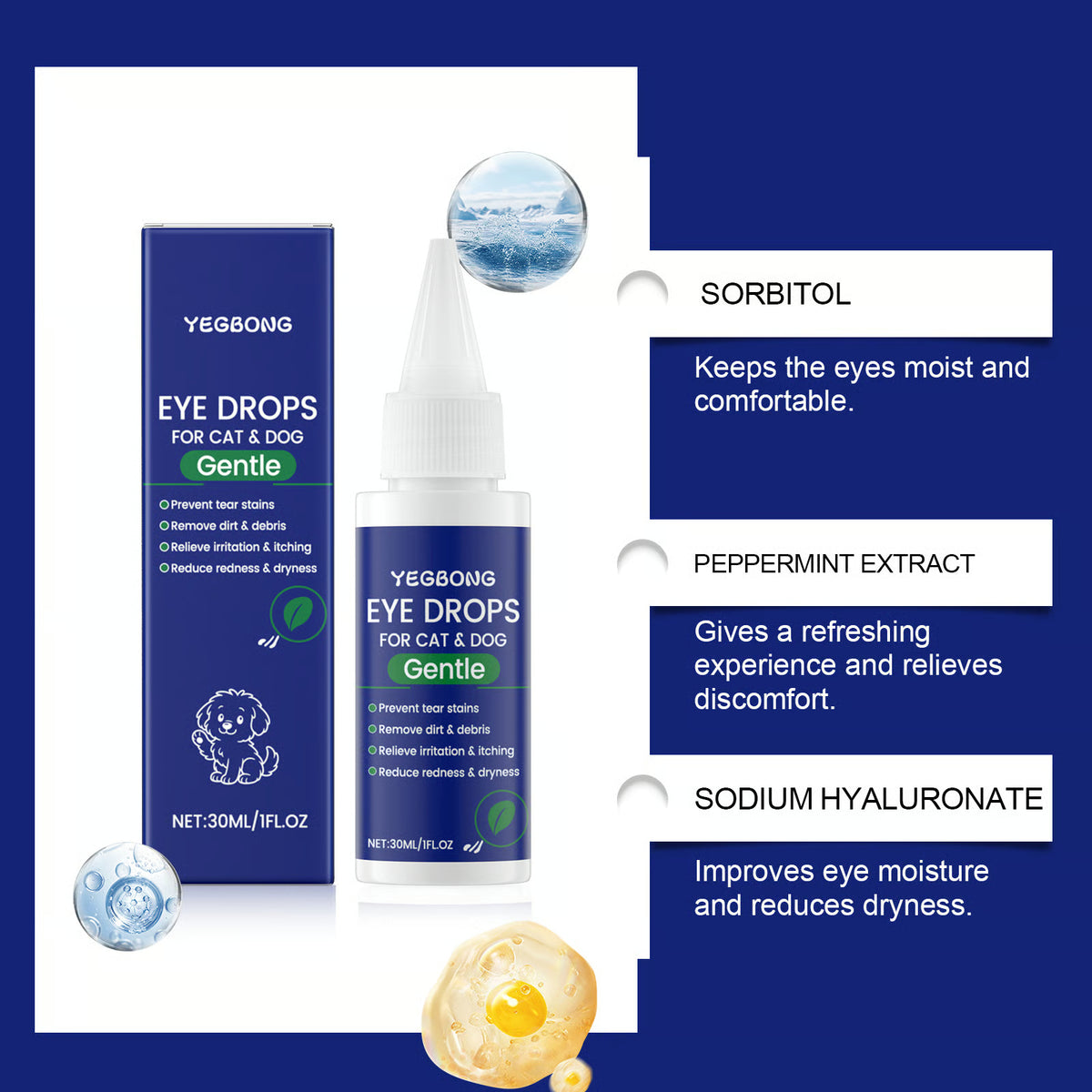🐶🐱BrightEyes+ Eye Drops ForPets