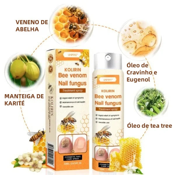 Limited-time sale until 2025🎁 with 70% off⏳ on Ceoerty® nail fungus spray with bee venom 💥 solves all nail problems in 2 weeks