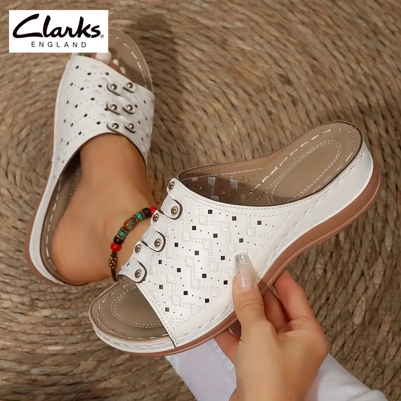 đ„Bestseller - Last Day Sale 40% offđ„ăClanksăWomen's Fashion Wedge Sandals - Women's Arch Support Sandals