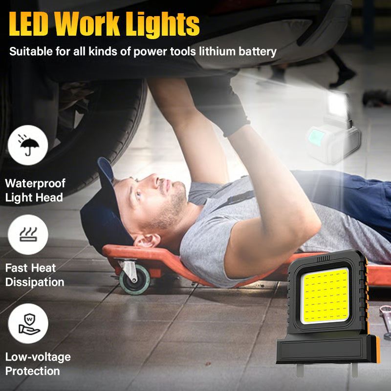 đ„High brightness floodlight - for all power tool batteries