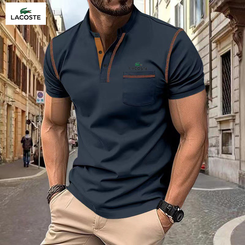 【LACOSTE】2025 New Men's Short Sleeve T-Shirt