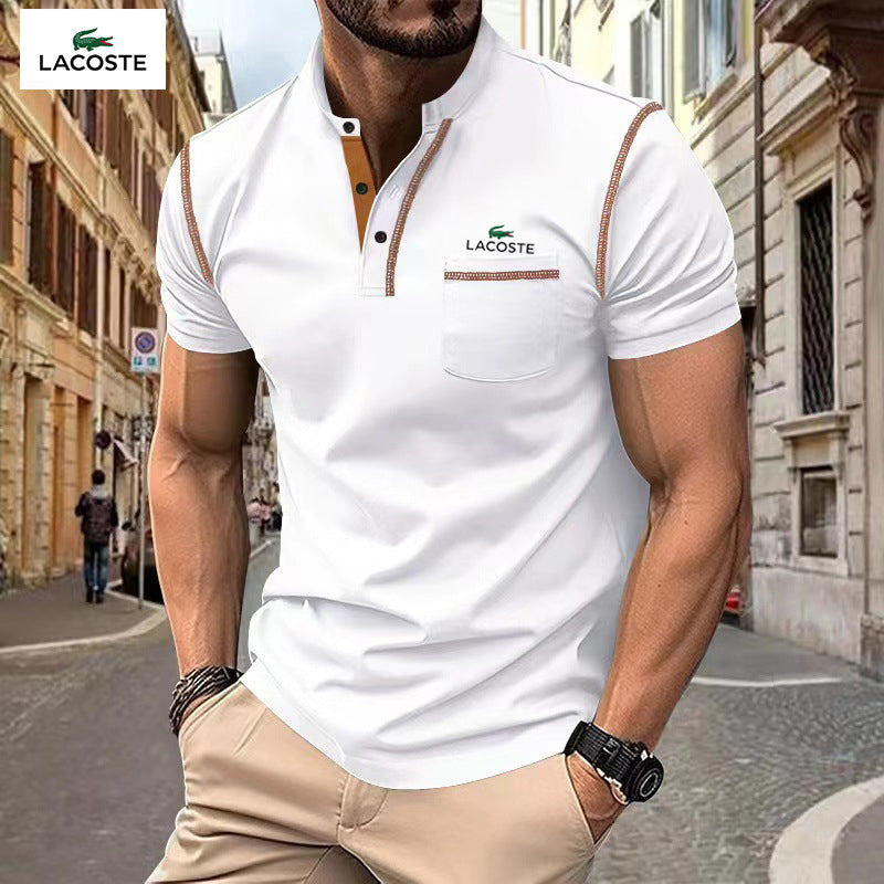 【LACOSTE】2025 New Men's Short Sleeve T-Shirt