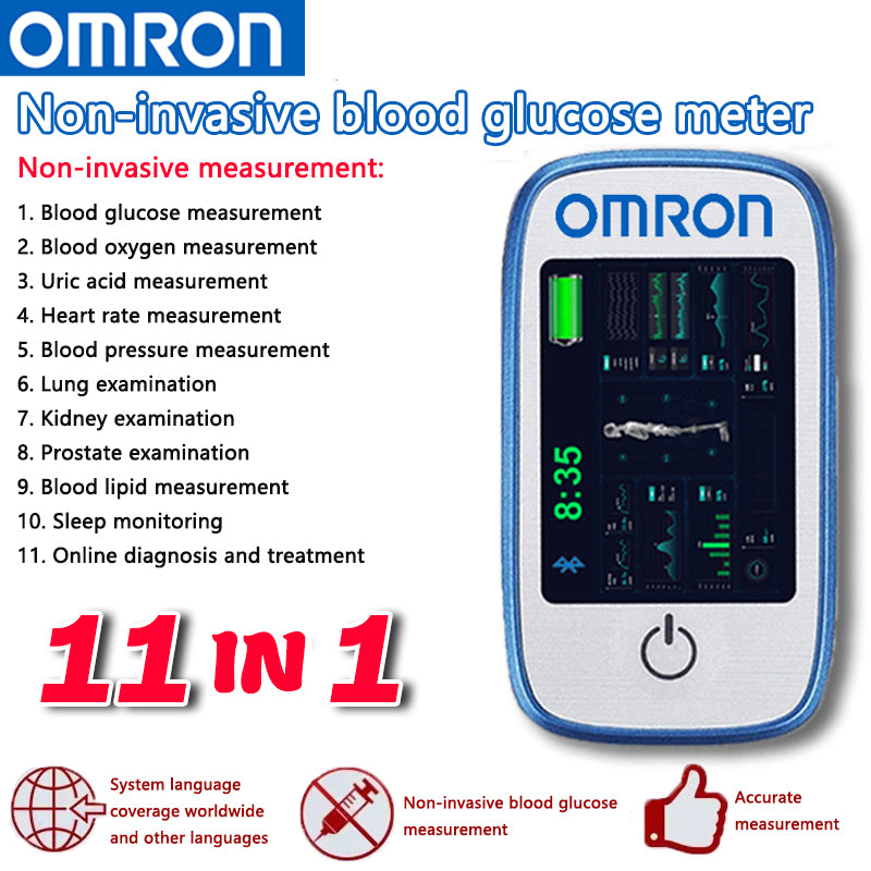 🔥LAST DAY Promotion 45% OFF🔥OMRON 11-in-1 Non-invasive Smart Blood Glucose Meter