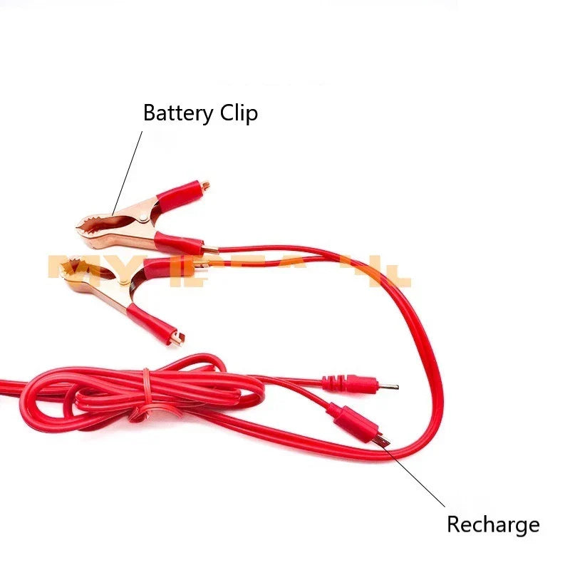 13-in-1 Clamp DC Charger + LED Light