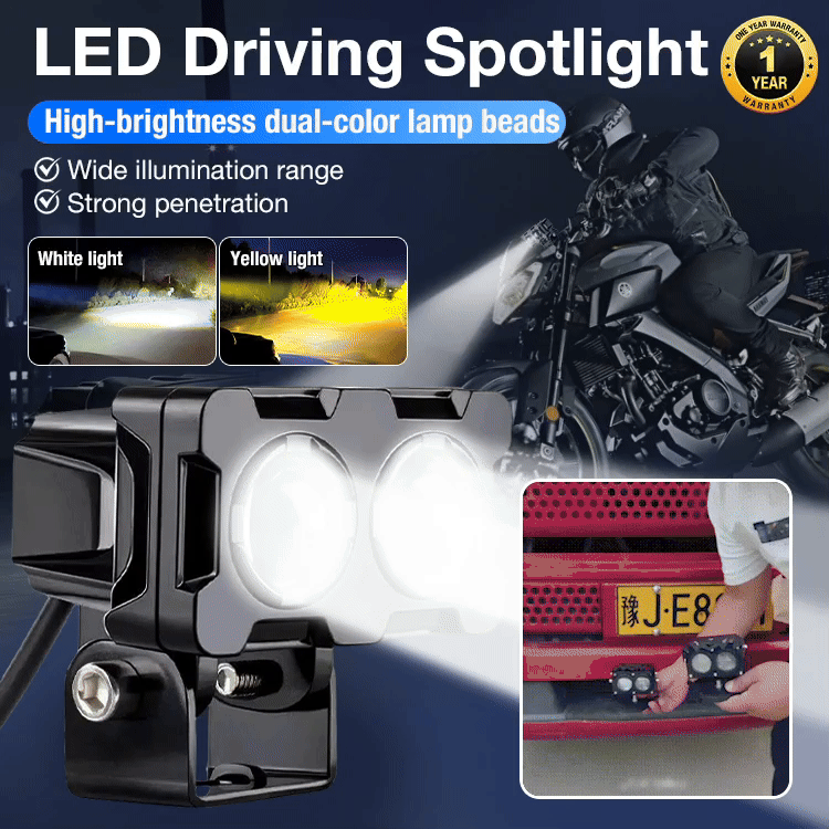 Unstoppable Power LED Driving Spotlight