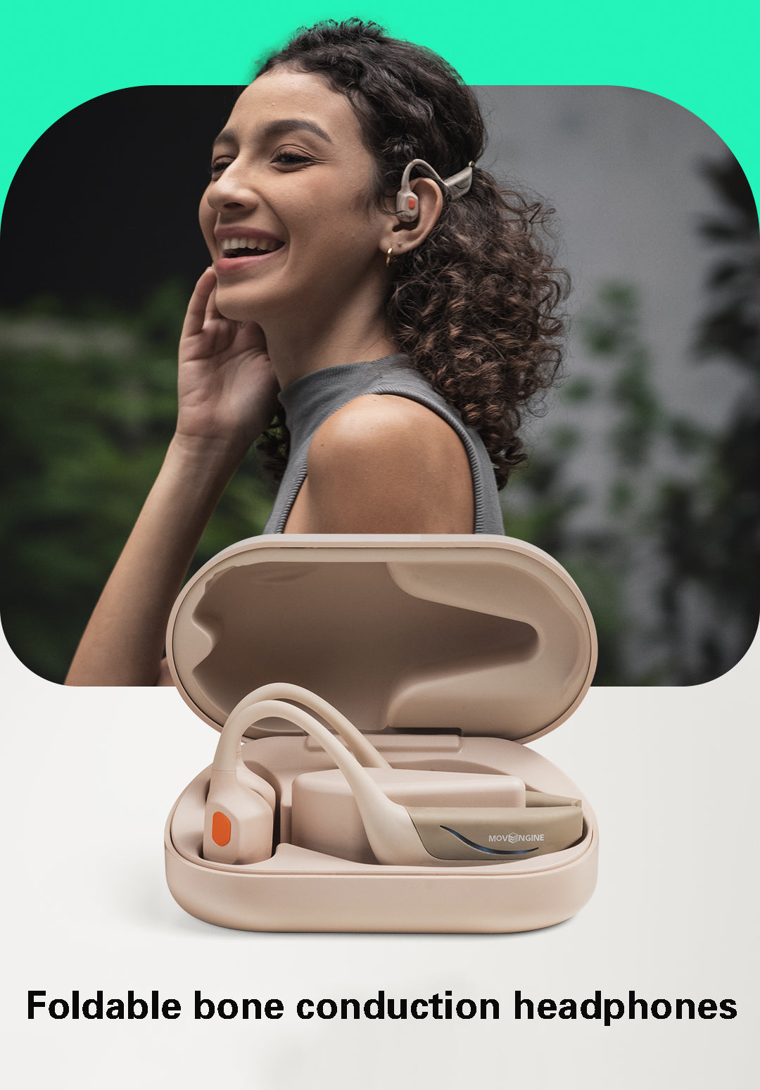 🔥LAST DAY Promotion 49% OFF🔥Foldable bone conduction headphones