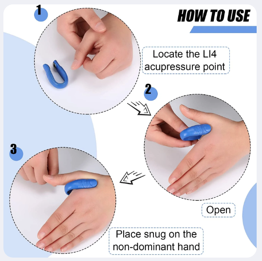Slimplify™ Detoxification and Slimming LI4 Acupressure Point Clip
