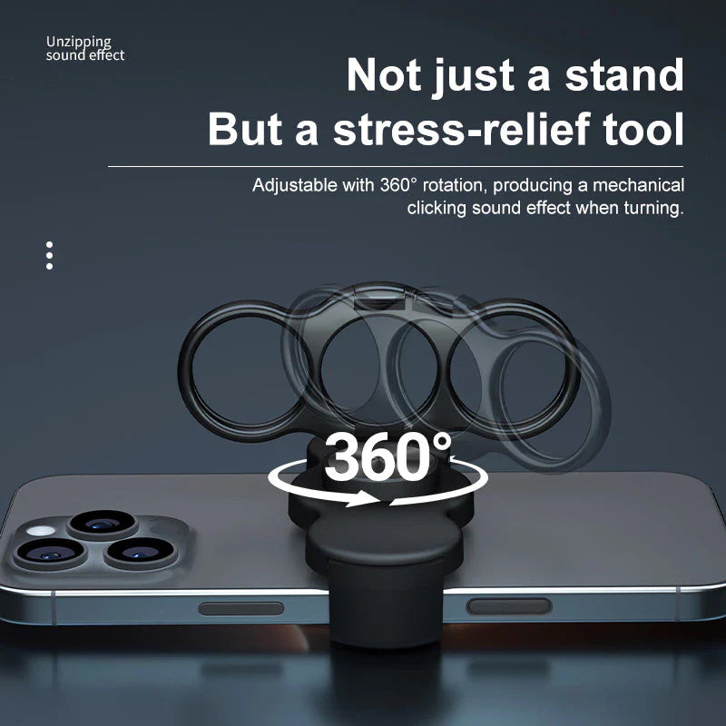 3-Finger Phone Grip & Stand