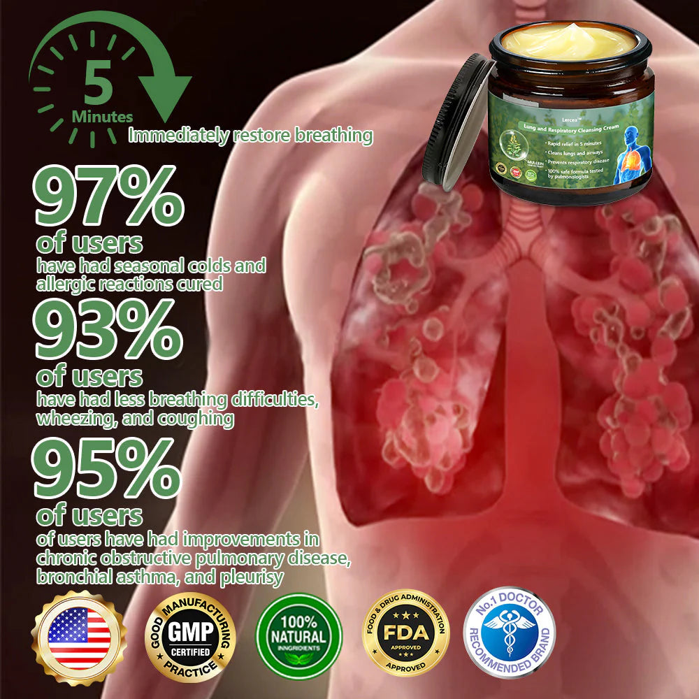 Lercea™ Mullein Lung Cleansing and Restoring Cream