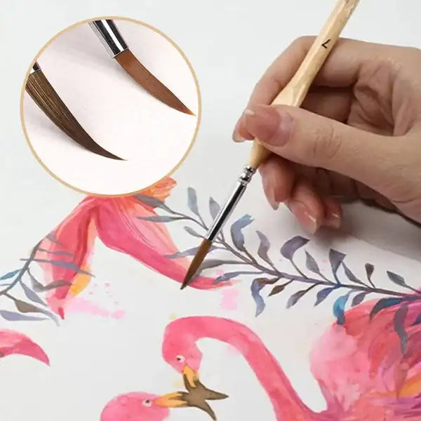 🎁11 Pcs Miniature Detail Paint Brush Set