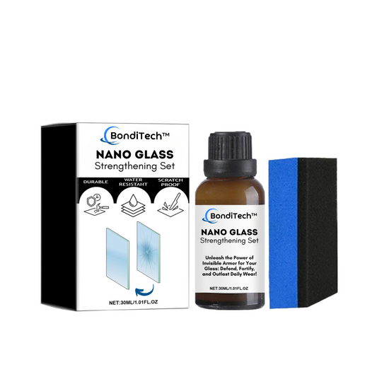 BondiTech™ Nano Glass Strengthening Set - Make glass better and stronger!