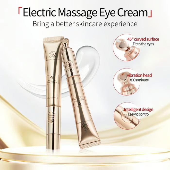 🔥 HOT SALE 49%🔥Multi-Effect Eye Cream with Electric Massager for Puffiness