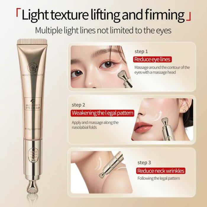 🔥 HOT SALE 49%🔥Multi-Effect Eye Cream with Electric Massager for Puffiness