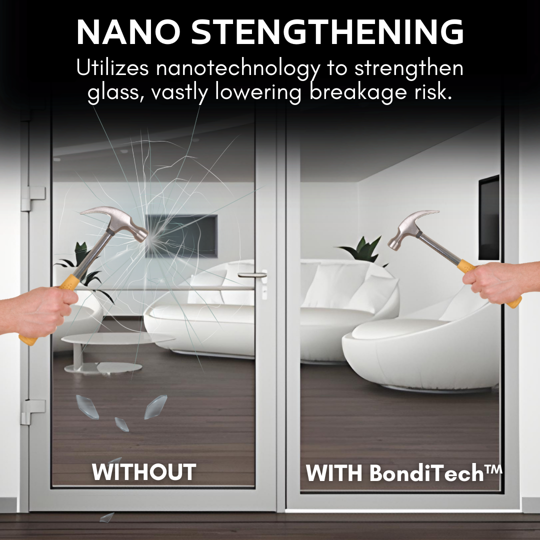 BondiTech™ Nano Glass Strengthening Set - Make glass better and stronger!