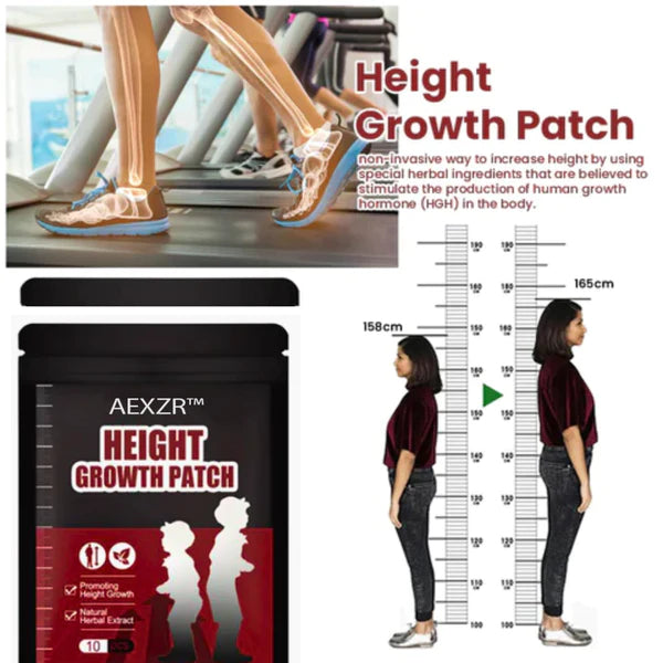 AEXZR™ Height Stimulating Foot Patch