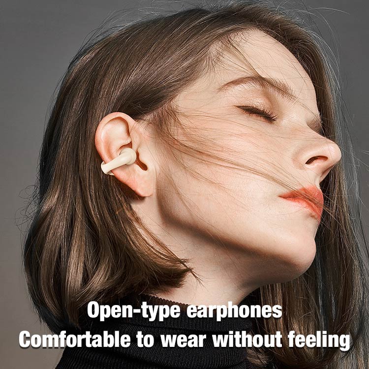 Bluetooth ear clip headphones - Intelligent high-definition noise reduction calls - No damage to the eardrum
