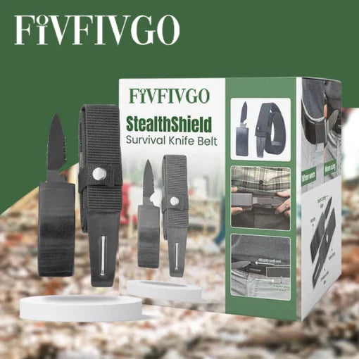 Ceoerty™ StealthShield Survival Knife Belt