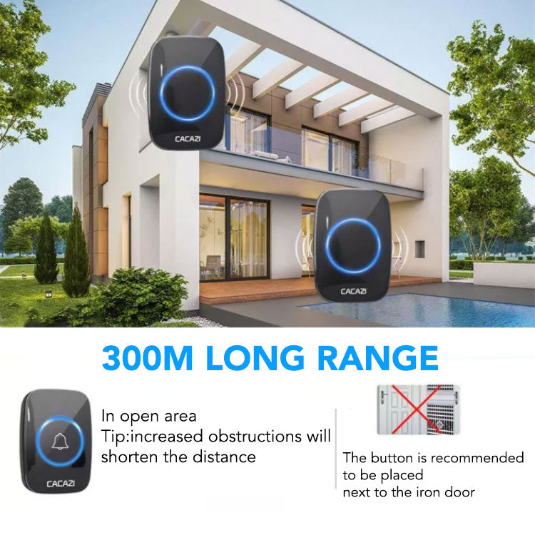 LED Wireless Doorbell-Not just a doorbell, but a call bell.Various usage methods and scenarios