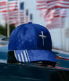 🔥Last Day Promotion 49% OFF✝️Adjustable Jesus 3 Nail Cross Hat🎁With Free 4" Decal