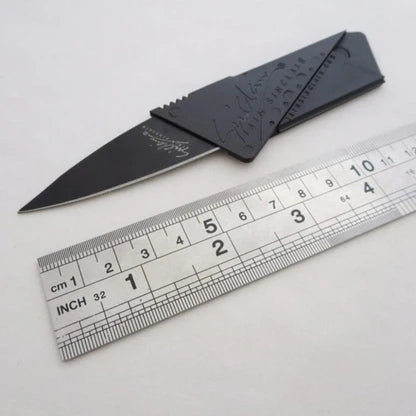 Portable Credit CardShape Folding Knife