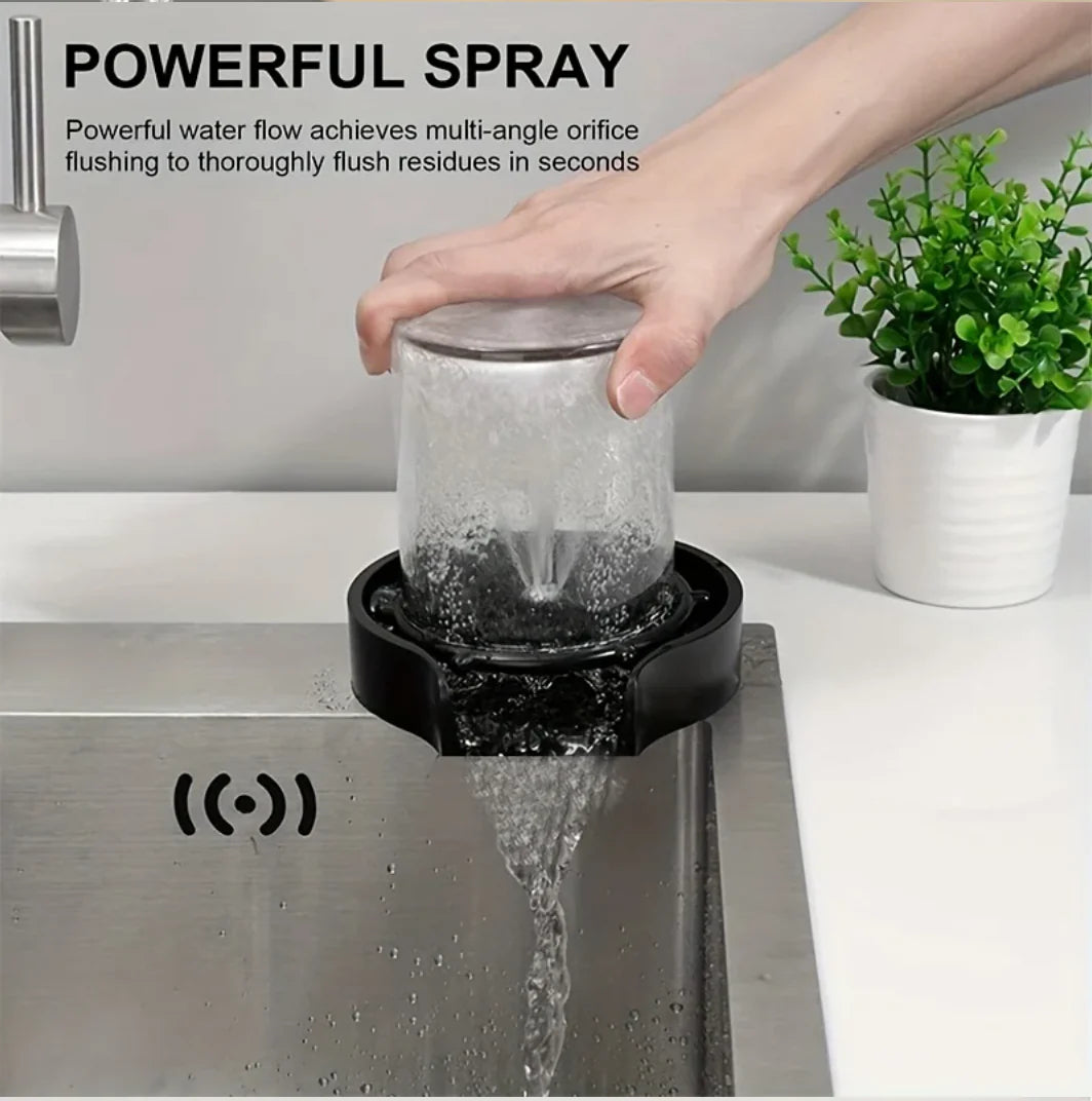 High Pressure glass washer