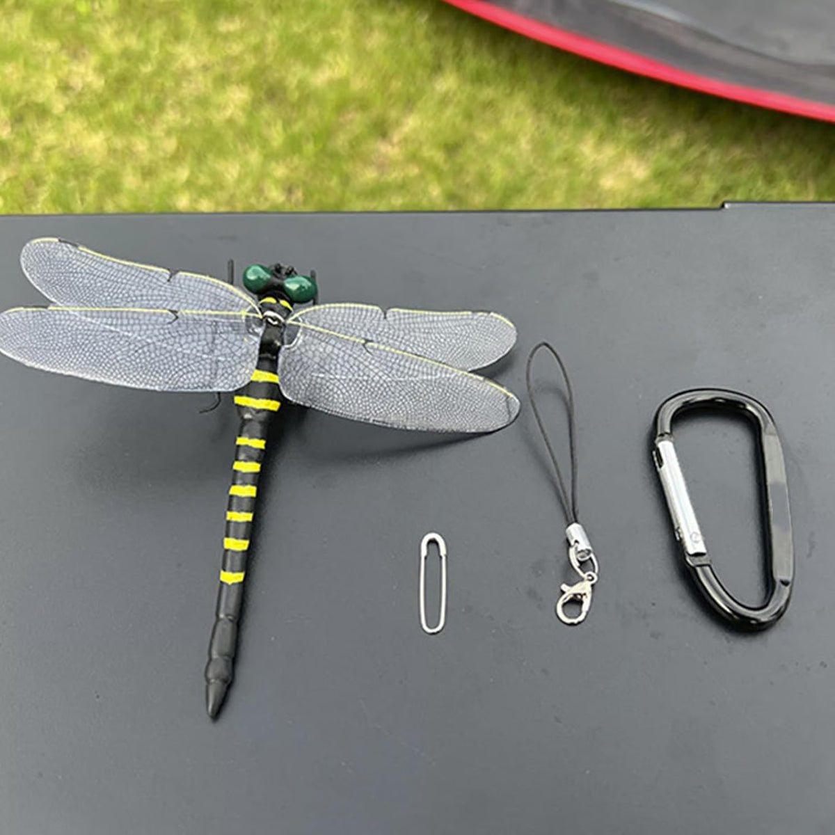 🏆Flash Sale⚡ 50K+ SOLD! Almost Gone-💥Dragonfly Clip-On Bug Repellent - Realistic & Non-Toxic Pest Control for Outdoor Enthusiasts