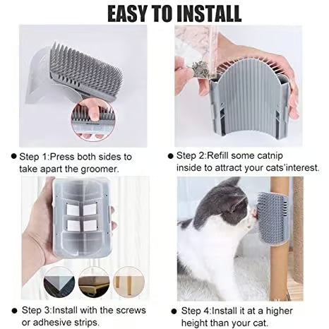 Cat Self Grooming Massage Toy Brush