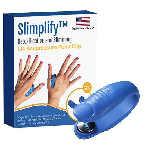 Slimplify™ Detoxification and Slimming LI4 Acupressure Point Clip