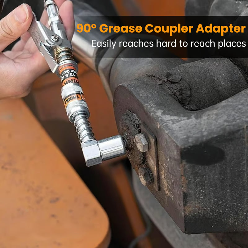 High Pressure Quick Release Grease Coupler