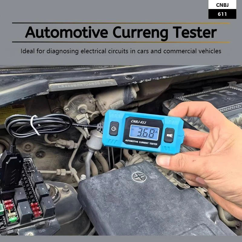 Zekeringkast Diagnosetool | Plug & Play | Verlicht Scherm | Lekstroom Meten