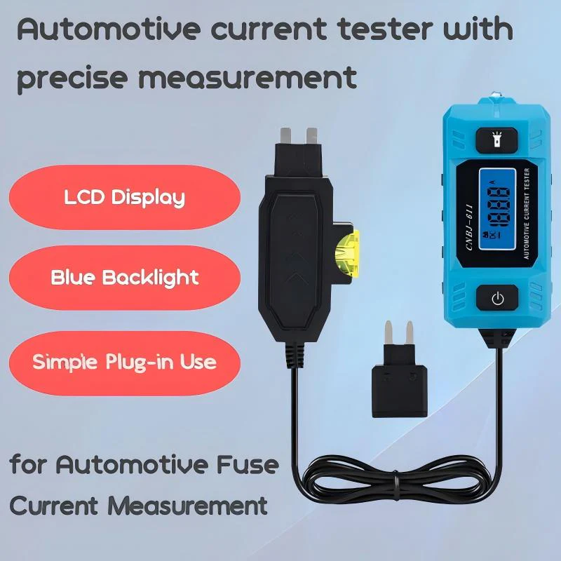 Zekeringkast Diagnosetool | Plug & Play | Verlicht Scherm | Lekstroom Meten