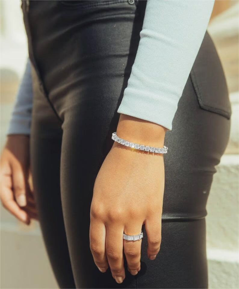 🔥LAST DAY Promotion 49% OFF🔥 Sparkling Moissanite Bracelet