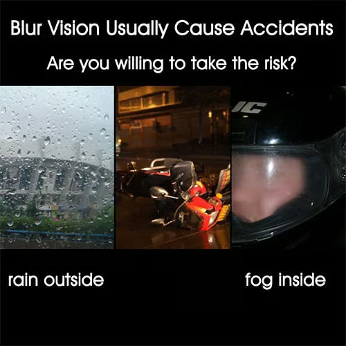 Anti-fog helmet film