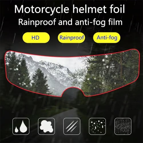 Anti-fog helmet film