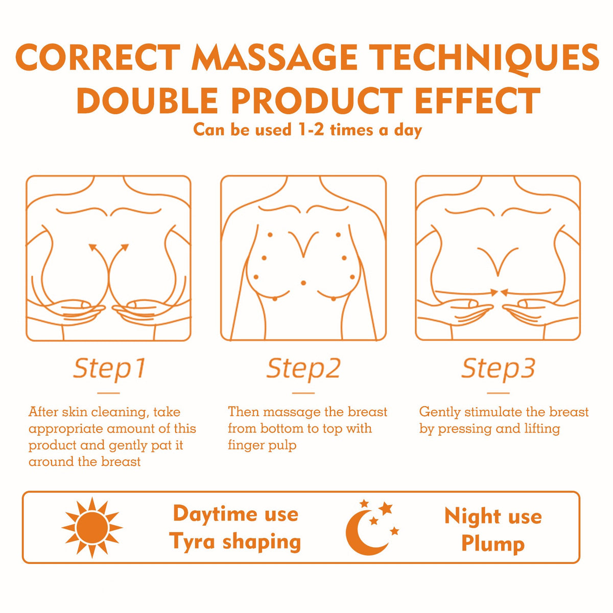 Jaysuing Chest Massage Oil【Moisturizing, full and firm】